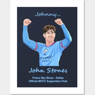 Johnny Stones Frisco Sky Blues - Dallas Posters and Art